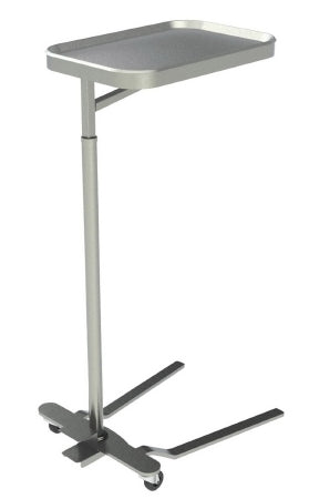 Medline Mayo Stand Tray Tip-resistant Weighted Flat Base 38.2 to 63.8 Inch 16 X 21 Inch - Each - MPH08MS01C-EA