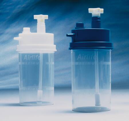 Vyaire Medical AirLife® Bubble Humidifier 370 mL Unfilled - Case of 50 - 002006-CS