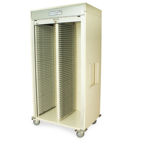 Harloff Medical Storage Cart 27.9 X 42 X 80.5 Inch Sand - Each - MSPM82-00TK-EA