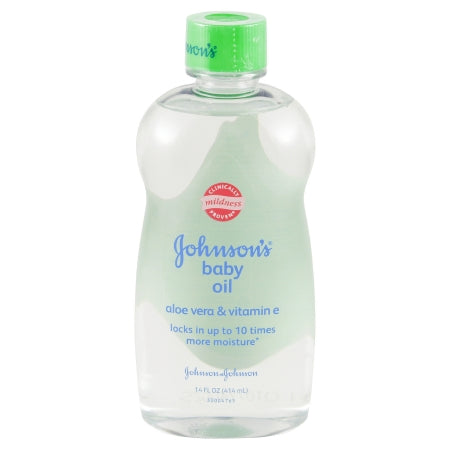 J & J Sales Baby Oil Johnson's® 14 oz. Bottle Scented Oil - Each - 38137003332-EA