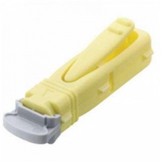 Cardinal Safety Lancet Comfort Zone Technology® 23 Gauge Retractable Push Button Activation Finger - Box of 200 - SLMF200-BX