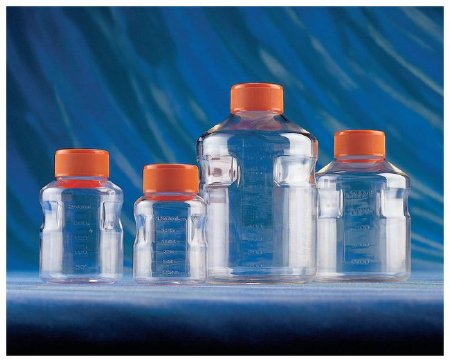 PANTek Technologies LLC Storage Bottle Corning® Easy Grip Wide Mouth Polystyrene 250 mL (8 oz.) - Case of 24 - 430281-CS