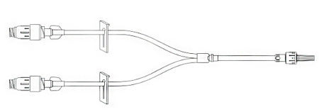 BD IV Extension Set Maxplus® Clear Needle-Free Port 8-3/10 Inch Tubing Without Filter Sterile - Case of 50 - MP5315-C-CS