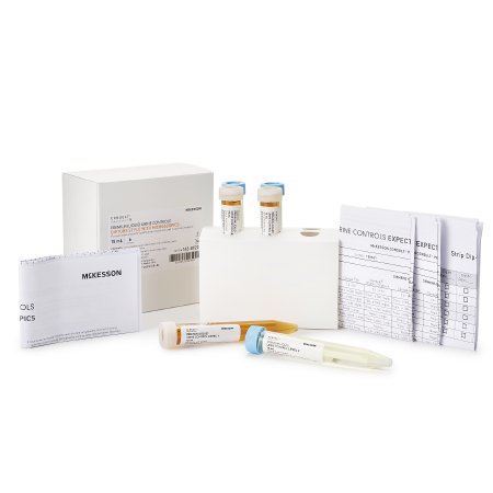 McKesson Urine Chemistry Urinalysis Control McKesson Consult™ Microscopic Testing Positive Level / Negative Level 3 Level 1 (Abnormal) 15 mL Tubes, 3 Level 2 (Normal with hCG) 15 mL Tubes - Box of 6 - 163-89228-BX