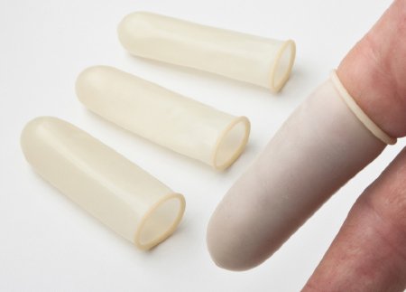 Dukal Finger Cot Tech-Med® Medium Powder Free Latex NonSterile - Box of 144 - 4423M-BX