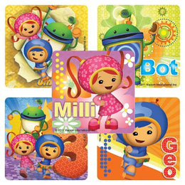 SmileMakers SmileMakers® 100 per Unit Team Umizoomi Sticker 2.5 Inch - Box of 100 - ST484R-BX