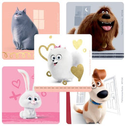 SmileMakers Disney® 100 per Unit The Secret Life of Pets Sticker 2.5 Inch - Box of 100 - ST1246B-BX