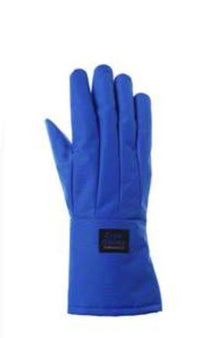 Fisher Scientific Cryogenic Glove Tempshield® Cryo-Gloves® Large Water Resistant Material Blue 13.5 to 15.25 Inch Straight Cuff NonSterile - Pair - S47320-PR