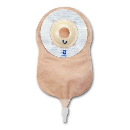 Marlen Manufacturing Urostomy Pouch UltraLite™ One-Piece System 8-3/4 Inch Length Drainable Deep Convex, Pre-Cut - Box of 10 - 77149-BX