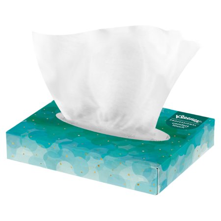 Kimberly Clark Kleenex® Facial Tissue Junior White 5-1/2 X 8-3/8 Inch 40 Count - Box of 40 - 21195-BX