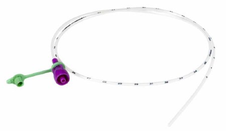 Advanced Medical Systems Gastrostomy Feeding Tube Nutrisafe® 2 8 Fr. 50 cm Tube Polyurethane - Case of 50 - 1361.082-CS