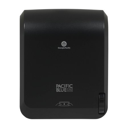 Georgia Pacific Paper Towel Dispenser Pacific Blue Ultra™ Black Plastic Mechanical 1150 Foot Roll Wall Mount - Each - 59589-EA