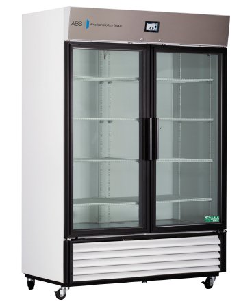 Horizon Scientific Inc Refrigerator ABS® Laboratory Use 49 cu.ft. 2 Swing Glass Doors Cycle Defrost - Each - ABT-HC-49-TS-EA