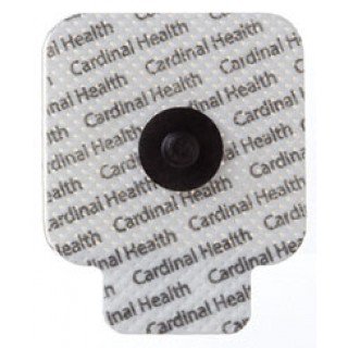 Cardinal ECG Monitoring Electrode Cardinal Health™ Tape Backing Radiolucent / MR Tested Snap Connector 3 per Pack - Case of 200 - E301RASR-CS