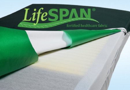 Span America Mattress Cover LifeSpan® 39 X 80 Inch For PressureGuard® Custom Care® Convertible Mattresses - Each - C1-CJ8039-EA