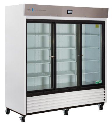 Horizon Scientific Inc Refrigerator ABS® Laboratory Use 69 cu.ft. 3 Sliding Glass Doors Cycle Defrost - Each - ABT-HC-69-TS-EA