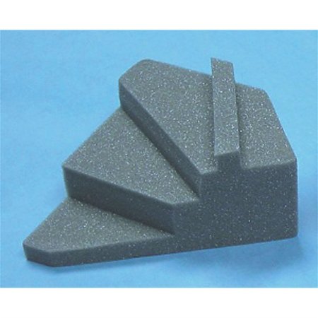 Cone Instruments Right Lateral Finger Block 6 W X 6-1/4 D X 3-1/5 H Inch Foam Freestanding - Each - 203301-EA