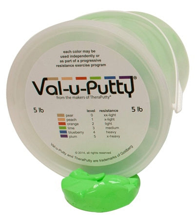 Fabrication Enterprises Therapy Putty Val-u-Putty™ Medium 5 lbs. - Each - 10-3953-EA