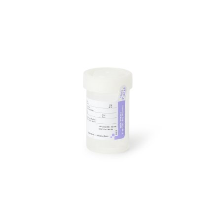 Globe Scientific Urine Specimen Container Tite-Rite™ 53 mm Opening 90 mL (3 oz.) Screw Cap Patient Information Sterile - Case of 400 - 6220-CS