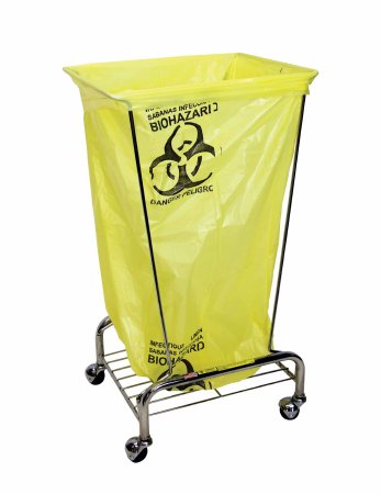 R & B Wire Products Hamper Stand Rolling Square Opening Manual Without Lid - Each - 699-EA