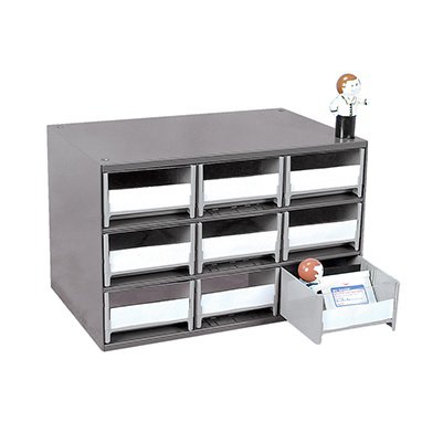 Health Care Logistics 9 Drawer HCL Cassette - Each - 1352GR-EA