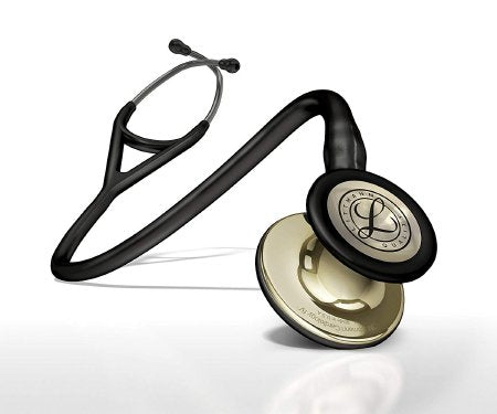 3M Cardiology Stethoscope 3M™ Littmann® Cardiology IV™ Black 1-Tube 22 Inch Tube Double-Sided Chestpiece - Each - 6179-EA
