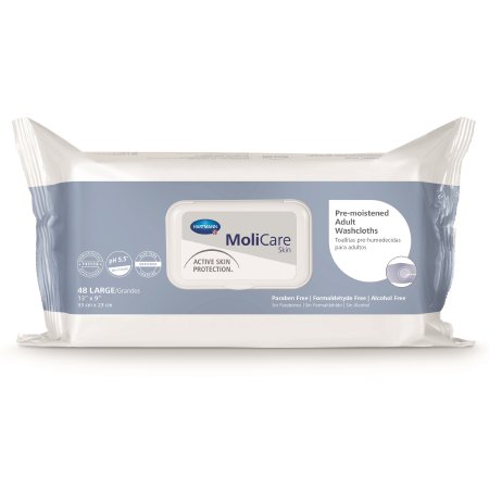 Hartmann Personal Wipe MoliCare® Skin Soft Pack Aloe / Lanolin Scented 50 Count - Pack of 48 - 225600-PK