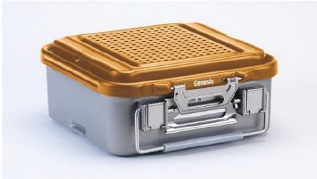 V. Mueller Sterilization Container Genesis® 5 X 12 X 19 Inch - Each - CD2-5B-GOLD-EA