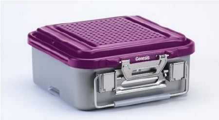 V. Mueller Sterilization Container Genesis® 5 X 12 X 19 Inch - Each - CD2-5B-PURPLE-EA