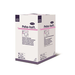 Hartmann Absorbent Cohesive Bandage Peha-haft® 4 Inch X 4-1/2 Yard Self-Adherent Closure White NonSterile Standard Compression - Each - 932444-EA
