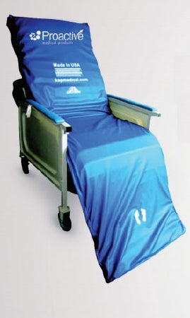Proactive Medical Products LLC Overlay System Protekt® Alternating Pressure Type with Low Air Loss 69 L X 20 W X 3 H Inch Fits Standard Geriatric Recliners - Each - 80018-EA