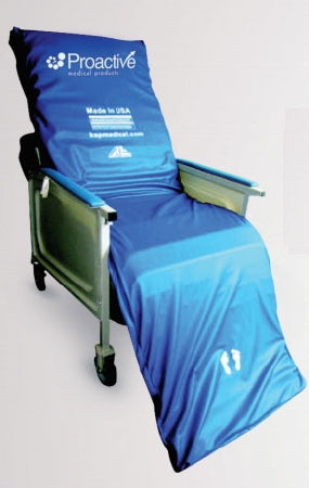 Proactive Medical Products LLC Overlay System Protekt® Alternating Pressure 69 L X 28 W X 3 H Inch Fits Standard Geriatric Recliners - Each - 80019-EA