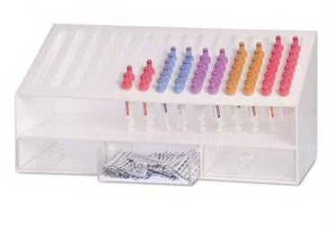 Market Lab Inc Channel Tube Dispenser MarketLab White Plastic Manual 13mm / 16mm Counter - Each - 5562-EA