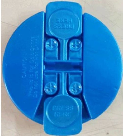 Whirley Industries Lid Blue - Pack of 26 - 22681-50P3-PK