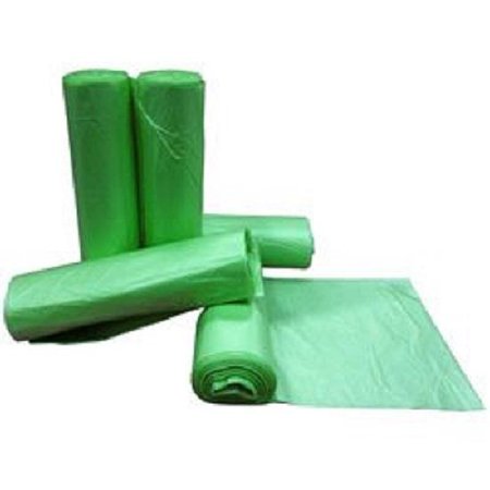 Colonial Bag Corp Trash Bag Degrade-Away™ 32 gal. Green HDPE 12 Mic. 33 X 45 Inch X-Seal Bottom Coreless Roll - Case of 250 - DA334512-CS