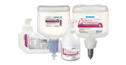 EcoLab Antimicrobial Soap Equi-Soft™ Foaming 750 mL Dispenser Refill Bottle Mild Scent - Case of 6 - 6000149-CS