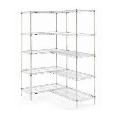 Intermetro Industries Shelving Starter Unit Super Erecta Brite™ 4 Shelves 18 X 24 X 63 Inch - Each - N316C-EA