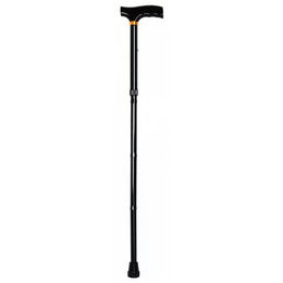 McKesson Folding Cane McKesson Aluminum 33 to 37 Inch Height Black - Case of 12 - 146-RTL10304-CS
