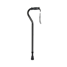 McKesson Offset Cane McKesson Steel 29-3/4 to 37-3/4 Inch Height Black - Case of 6 - 146-10305-6-CS