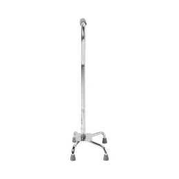McKesson Large Base Quad Cane McKesson Steel 29 to 37-1/2 Inch Height Chrome - Case of 4 - 146-10300-4-CS