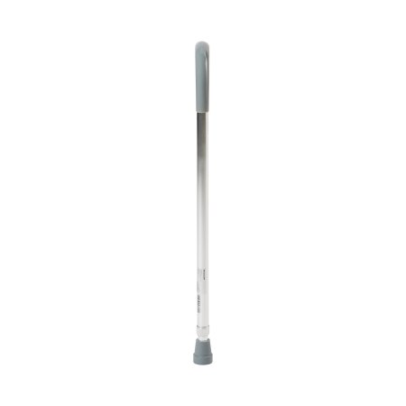 McKesson Round Handle Cane McKesson Aluminum 29-3/4 to 38-3/4 Inch Height Chrome - Each - 146-10302-6-EA