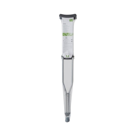 McKesson Underarm Crutches McKesson Aluminum Frame Tall Adult 350 lbs. Weight Capacity Push Button Adjustment - Pair - 146-10432-8-PR