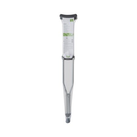 McKesson Underarm Crutches McKesson Aluminum Frame Tall Adult 350 lbs. Weight Capacity Push Button Adjustment - Case of 8 - 146-10432-8-CS