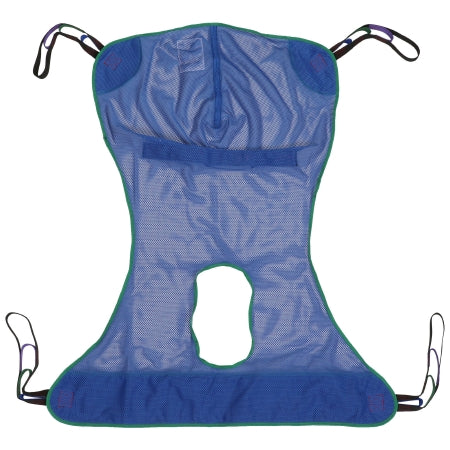 McKesson Full Body Commode Sling McKesson 4 or 6 Point Without Head Support Large 600 lbs. Weight Capacity - Each - 146-13221L-EA