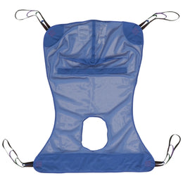 McKesson Full Body Commode Sling McKesson 4 or 6 Point Without Head Support X-Large 600 lbs. Weight Capacity - Each - 146-13221XL-EA