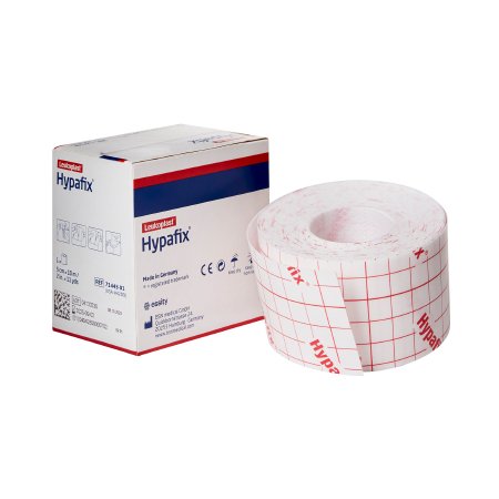 BSN Medical Dressing Retention Tape with Liner Hypafix® White 2 Inch X 10 Yard Nonwoven Polyester NonSterile - Case of 24 - 4209-CS