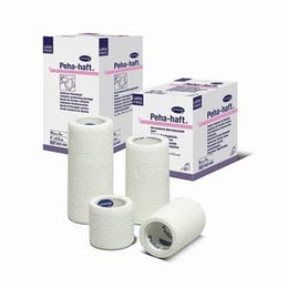 Hartmann Absorbent Cohesive Bandage Peha-haft® 1-1/2 Inch X 4-1/2 Yard Self-Adherent Closure White NonSterile Standard Compression - Box of 1 - 932441-BX