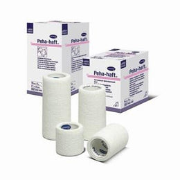 Hartmann Absorbent Cohesive Bandage Peha-haft® 2-1/4 Inch X 4-1/2 Yard Self-Adherent Closure White NonSterile Standard Compression - Box of 1 - 932442-BX
