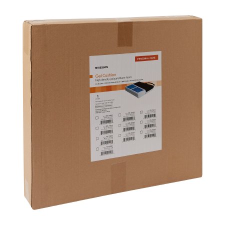 McKesson Seat Cushion McKesson 20 W X 18 D X 3 H Inch Foam / Gel - Each - 170-74014-EA