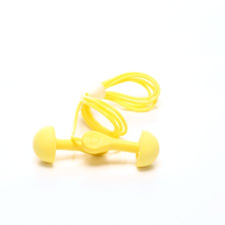 3M Ear Plugs 3M™ E-A-R™ EXPRESS™ Pod Plugs™ Corded One Size Fits Most Yellow / Blue - Case of 400 - 311-1115-CS